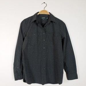 Lauren Ralph Lauren • Dark Navy Tiny dots Shirt